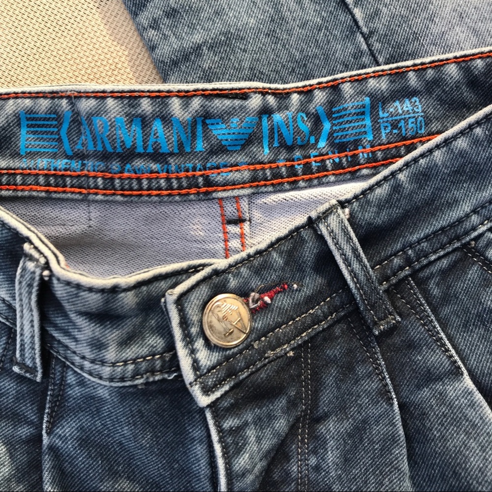 Giorgio Armani Vintage Slim Jeans - Picture 14 of 16